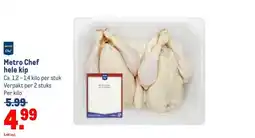 Makro Metro Chef hele kip aanbieding