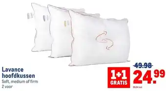Makro Lavance hoofdkussen aanbieding
