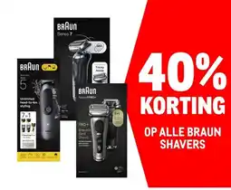 Makro OP ALLE BRAUN SHAVERS aanbieding