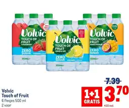 Makro Volvic Touch of Fruit aanbieding