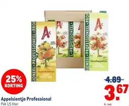 Makro Appelsientje Professional aanbieding