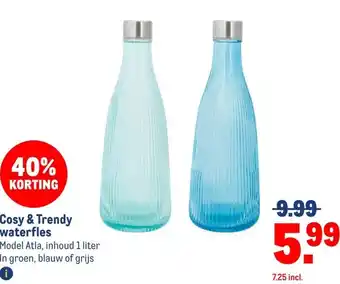 Makro Cosy & Trendy waterfles aanbieding
