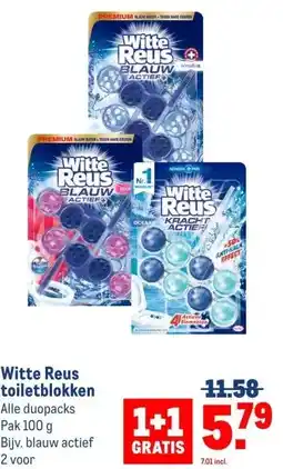 Makro Witte Reus toiletblokken aanbieding