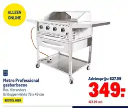 Makro Metro Professional gasbarbecue aanbieding