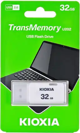 Bol.com USB stick Kioxia U202 Wit aanbieding