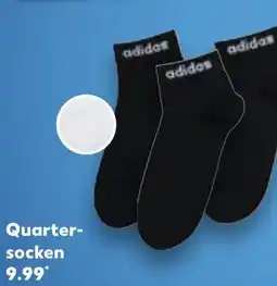 Kaufland DE ADIDAS Quarter socken aanbieding
