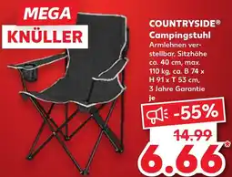 Kaufland DE COUNTRYSIDE Campingstuhl aanbieding