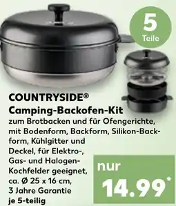Kaufland DE COUNTRYSIDE Camping-Backofen-Kit aanbieding