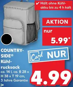 Kaufland DE COUNTRYSIDE Kühlrucksack aanbieding