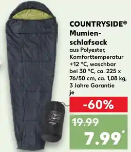 Kaufland DE Countryside Mumienschlafsack aanbieding