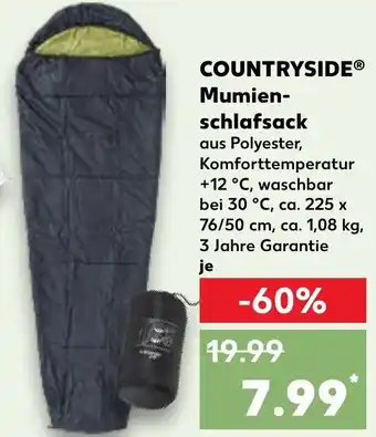 Kaufland DE Countryside Mumienschlafsack aanbieding