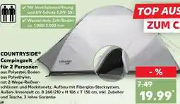 Kaufland DE COUNTRYSIDE Campingzelt für 2 Personen aanbieding