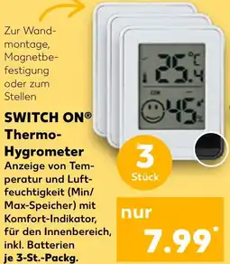 Kaufland DE Switch on Thermo Hygrometer aanbieding