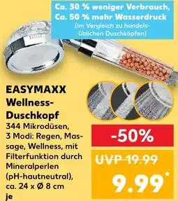 Kaufland DE EASYMAXX Wellness Duschkopf aanbieding