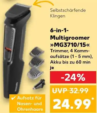Kaufland DE 6-in-1 Multigroomer MG3710/15 aanbieding