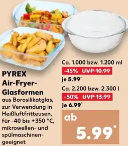 Kaufland DE PYREX Airfryer Glasformen aanbieding