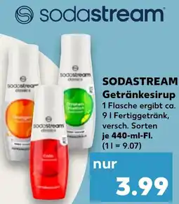 Kaufland DE SODASTREAM Getränkesirup aanbieding