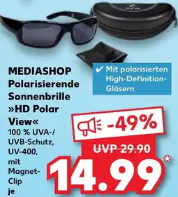 Kaufland DE MEDIASHOP Polarisierende Sonnenbrille HD Polar View aanbieding