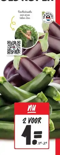 Jumbo Courgette of aubergine aanbieding