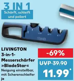 Kaufland DE Livington 3-in-1 Messerschärfer BladeStar aanbieding