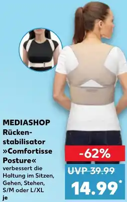 Kaufland DE Mediashop Rückenstabilisator Comfortisse Posture aanbieding