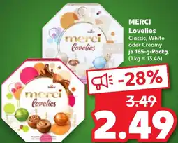 Kaufland DE Merci lovelies aanbieding