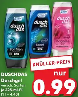 Kaufland DE Duschdas Duschgel aanbieding