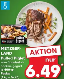 Kaufland DE Metzgerland pulled piglet aanbieding