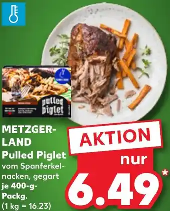 Kaufland DE Metzgerland pulled piglet aanbieding