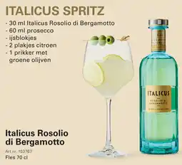 Sligro Italicus Rosolio di Bergamotto aanbieding
