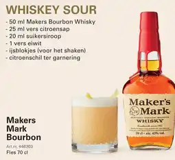 Sligro Makers Mark Bourbon aanbieding