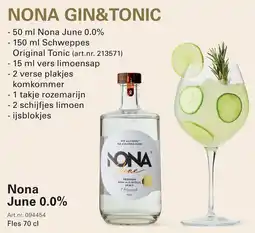 Sligro Nona June 0.0% aanbieding