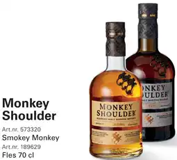 Sligro Monkey Shoulder aanbieding