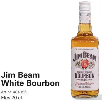 Sligro Jim Beam White Bourbon aanbieding