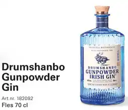 Sligro Drumshanbo Gunpowder Gin aanbieding
