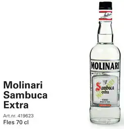 Sligro Molinari Sambuca Extra aanbieding