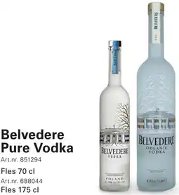 Sligro Belvedere Pure Vodka aanbieding