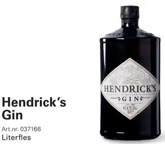 Sligro Hendrick's Gin aanbieding