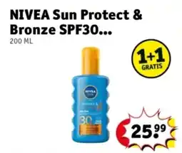 Kruidvat NIVEA Sun Protect & Bronze SPF30 aanbieding