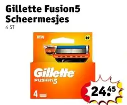 Kruidvat Gillette Fusion5 Scheermesjes aanbieding