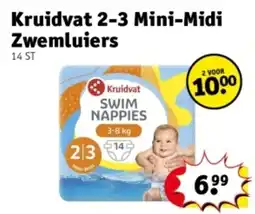 Kruidvat Kruidvat 2-3 Mini-Midi Zwemluiers aanbieding