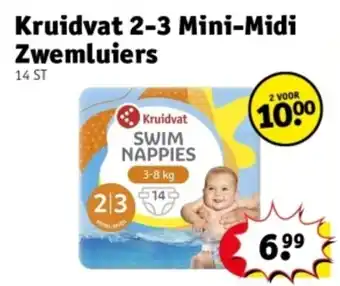 Kruidvat Kruidvat 2-3 Mini-Midi Zwemluiers aanbieding