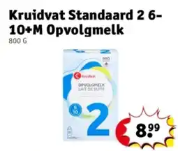 Kruidvat Kruidvat Standaard 2 6- 10+M Opvolgmelk aanbieding
