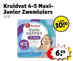 Kruidvat Kruidvat 4-5 Maxi- Junior Zwemluiers aanbieding