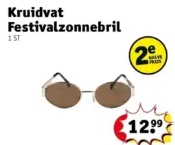 Kruidvat Kruidvat Festivalzonnebril aanbieding