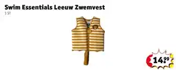 Kruidvat Swim Essentials Leeuw Zwemvest aanbieding