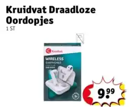 Kruidvat Kruidvat Draadloze Oordopjes aanbieding