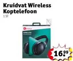 Kruidvat Kruidvat Wireless Koptelefoon aanbieding