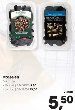 HANOS Mosselen Middel aanbieding