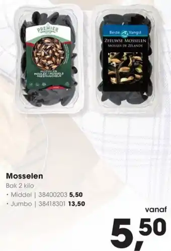 HANOS Mosselen Middel aanbieding